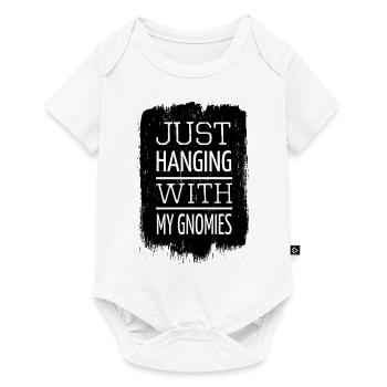 Bubaprints Gift Fairy Tail Dino Bike Moon - Baby Premium short-sleeve bodysuit - white - Front