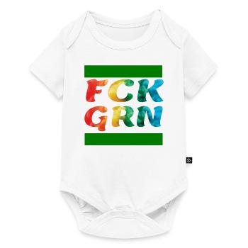 Gegen die Grünen - Baby Premium Kurzarmbody - Weiß - Vorne