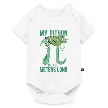 Reptilien Für Fans Von Schlangen - Baby Premium Kurzarmbody - Weiß - Vorne
