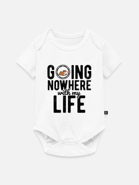Nagetier Hamster - Baby Premium Kurzarmbody - Weiß