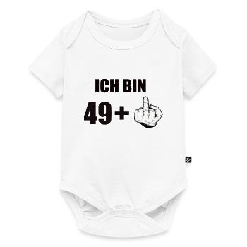 50 Geburtstag - Baby Premium Kurzarmbody - Weiß - Vorne