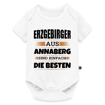 Erzgebirger aus Annaberg - Baby Premium Kurzarmbody - Weiß - Vorne
