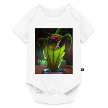 Drôle de pichet graphique Plant Art Cool Nepenthes - Body à manches courtes Premium Bébé - blanc - Devant