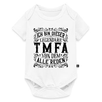 Ich bin dieser Legendäre TMFA Tiermedizin - Baby Premium Kurzarmbody - Weiß - Vorne