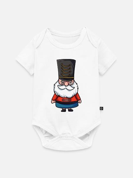 Nussknacker - Baby Premium Kurzarmbody - Weiß