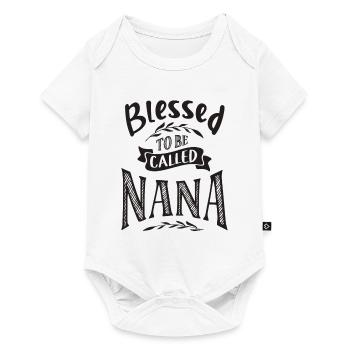 B To Be Called Nana - Baby Premium short-sleeve bodysuit - white - Front