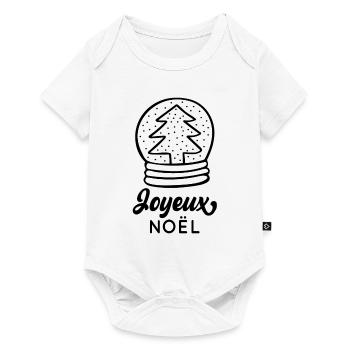Joyeux Noël - Body à manches courtes Premium Bébé - blanc - Devant