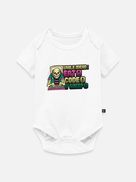 Programmierer,Computerprogrammierer,Witz - Baby Premium Kurzarmbody - Weiß