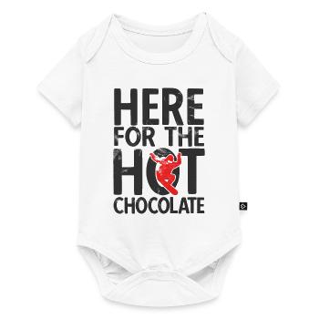Snowboard Spruch für Snowboarder - Baby Premium Kurzarmbody - Weiß - Vorne