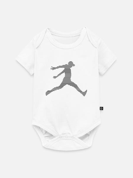 Parkour - Baby Premium Kurzarmbody - Weiß