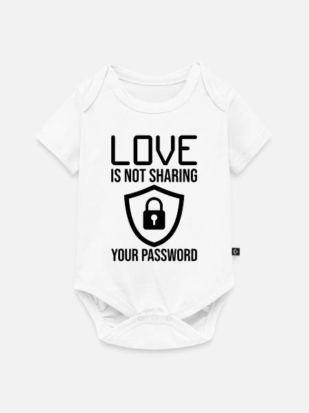 Cybersecurity Computersicherheit Cybersecurity - Baby Premium Kurzarmbody - Weiß