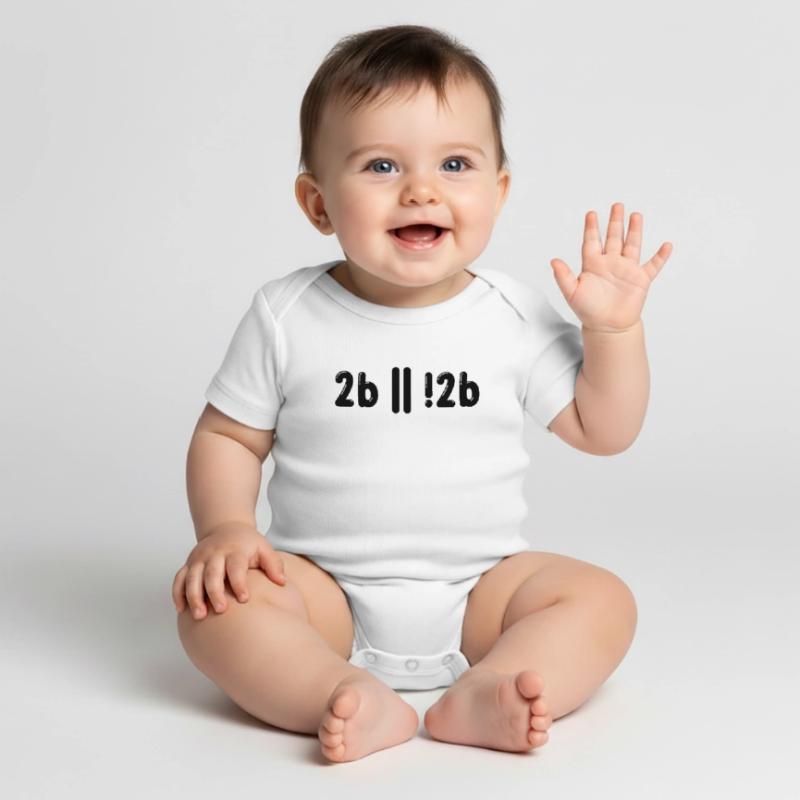Sein Oder Nicht Sein Programmer Informatiker Gift Baby Premium Kurzarmbody