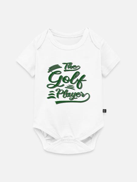 Der Golf Spieler - Baby Premium Kurzarmbody - Weiß