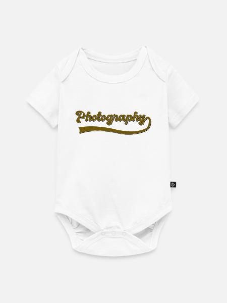 Fotografie - Baby Premium Kurzarmbody - Weiß