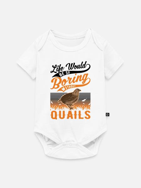 Gänse Geschenk Gänseliebhaber Gänsezüchter - Baby Premium Kurzarmbody - Weiß