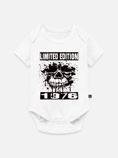 Limited Edition 1976 - Baby Premium Kurzarmbody - Weiß
