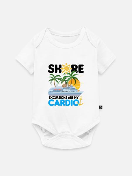 Kreuzfahrt - Baby Premium Kurzarmbody - Weiß