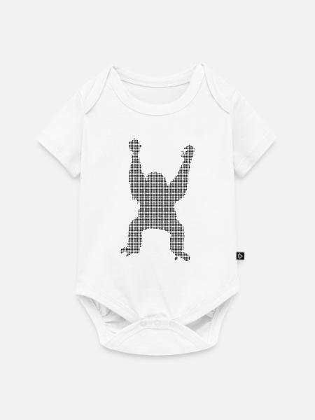 Orang Utan - Baby Premium Kurzarmbody - Weiß