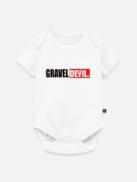 Gravel Devil - Baby Premium Kurzarmbody - Weiß