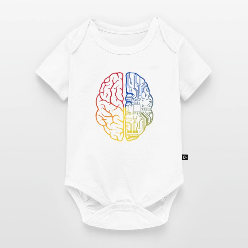 Programmeur Codeur - Développeur Programmation Cerveau Body à manches courtes Premium Bébé