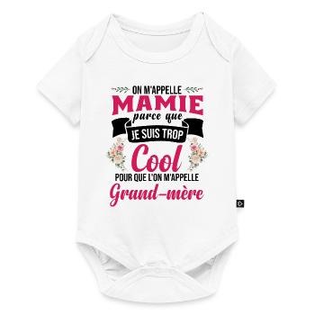 On M'Appelle Mamie - Body à manches courtes Premium Bébé - blanc - Devant