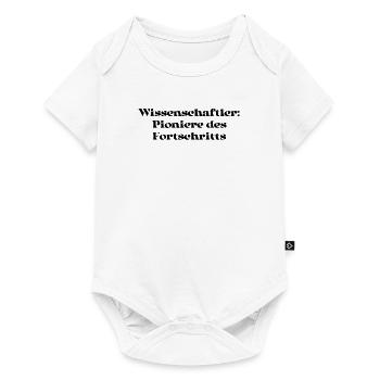 Wissenschaft - Wissenschaftler: Pioniere des - Baby Premium Kurzarmbody - Weiß - Vorne