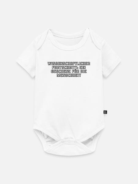Wissenschaft - Wissenschaftlicher Fortschritt: - Baby Premium Kurzarmbody - Weiß