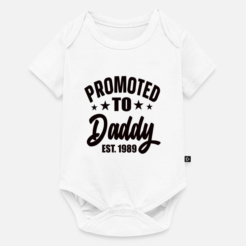 Promu à Daddy Est 1989 - Body à manches courtes Premium Bébé - blanc