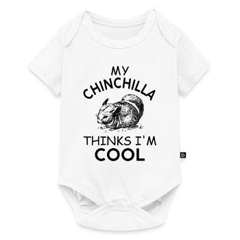 My Chinchilla Thinks I'm Cool - Baby Premium short-sleeve bodysuit - white - Front