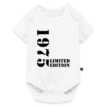 1975 édition limitée anniversaire cadeau femme mari - Body à manches courtes Premium Bébé - blanc - Devant