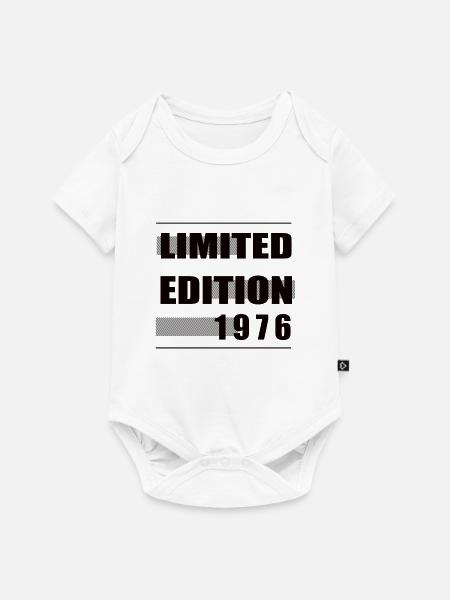 Limited Edition 1976 - Baby Premium Kurzarmbody - Weiß