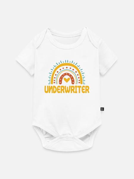 Risikoprüfer - Baby Premium Kurzarmbody - Weiß