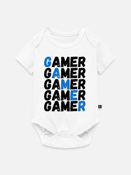 Spieler - Baby Premium Kurzarmbody - Weiß