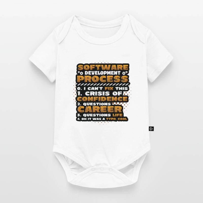 Software Development Process, Programming Baby Premium short-sleeve bodysuit