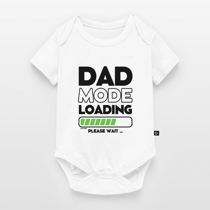 Loading soon daddy - DAD mode loading Baby Premium short-sleeve bodysuit