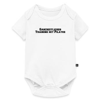 Pilates - Ganzheitliches Training mit Pilates - Baby Premium Kurzarmbody - Weiß - Vorne