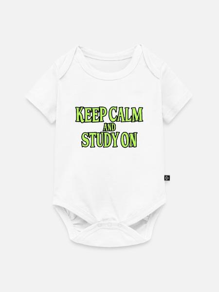 Studieren Spruch - Baby Premium Kurzarmbody - Weiß
