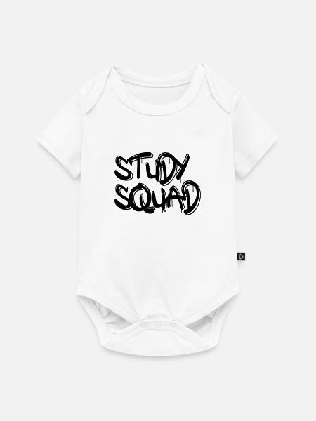 study squad - Baby Premium Kurzarmbody - Weiß