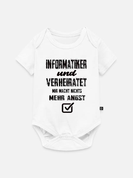Informatiker - Baby Premium Kurzarmbody - Weiß