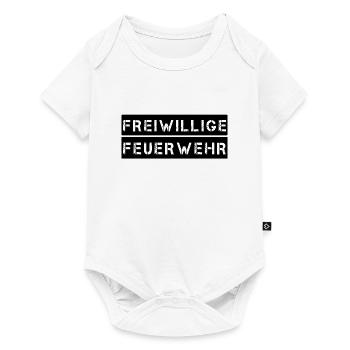 Freiwillige Feuerwehr - Baby Premium Kurzarmbody - Weiß - Vorne