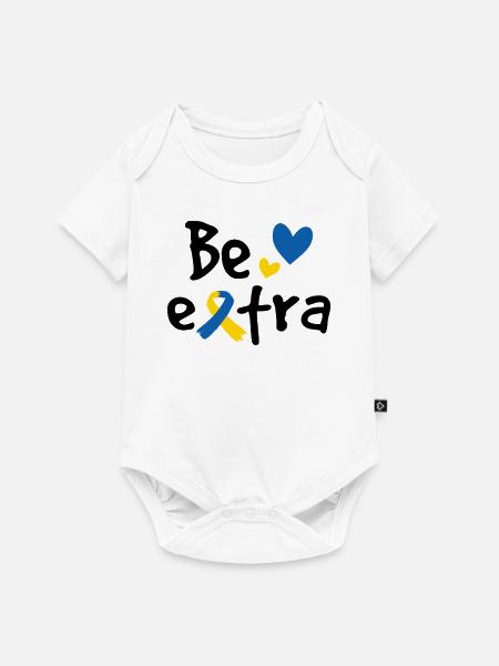 Seien Sie extra - Baby Premium Kurzarmbody - Weiß