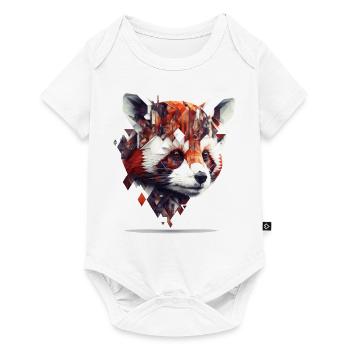 Red Panda Gift Panda Bear Art Animal Zoo Motif - Baby Premium short-sleeve bodysuit - white - Front