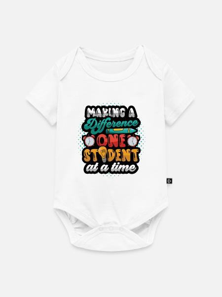 Einen Unterschied Machen - Baby Premium Kurzarmbody - Weiß