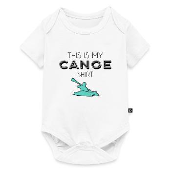 Chemise de canoë - Body à manches courtes Premium Bébé - blanc - Devant