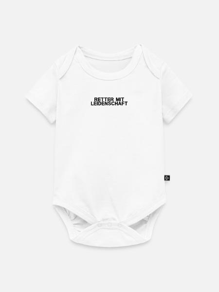 Feuerwehr - Retter mit Leidenschaft - Baby Premium Kurzarmbody - Weiß