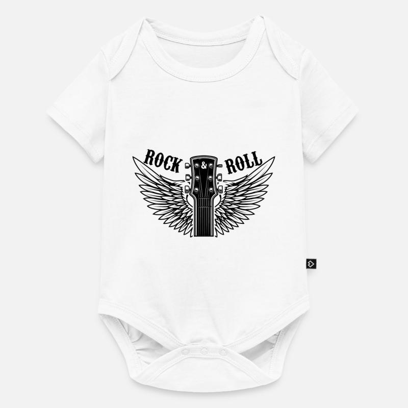 rock - Body à manches courtes Premium Bébé - blanc