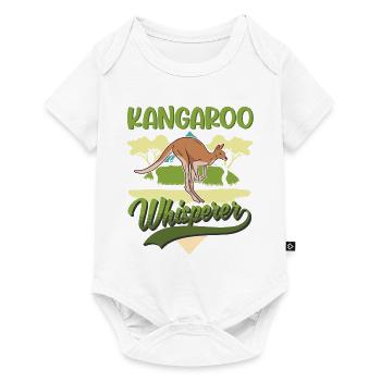 Kangaroo Whisperer Australia Kangaroo - Baby Premium short-sleeve bodysuit - white - Front