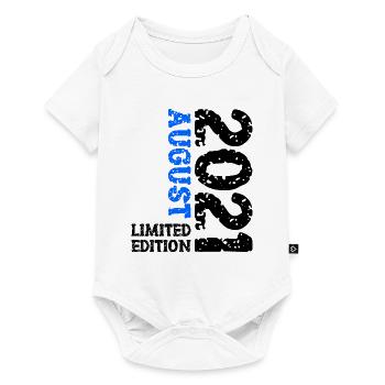 2021 août édition limitée 2nd anniversaire tenue - Body à manches courtes Premium Bébé - blanc - Devant
