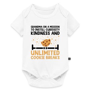 Retired Grandma Pensioner Pension Teacher Teach Re - Baby Premium short-sleeve bodysuit - white - Front
