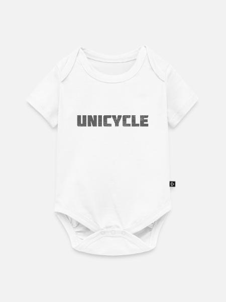 Einrad - Baby Premium Kurzarmbody - Weiß